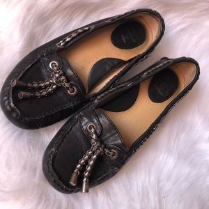 [FRYE] Reagan Braided Moccasins